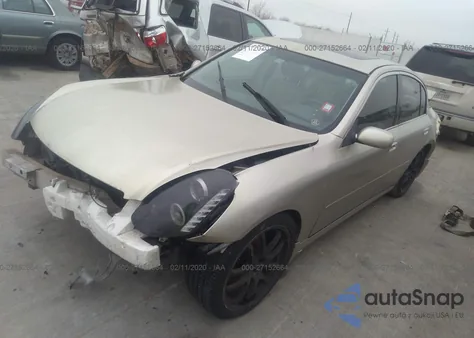 2005 Infiniti G35 из США, поврежденный, VIN JNKCV51E75M223818